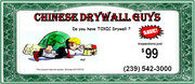 Chinese Drywall Inspections for just $99!